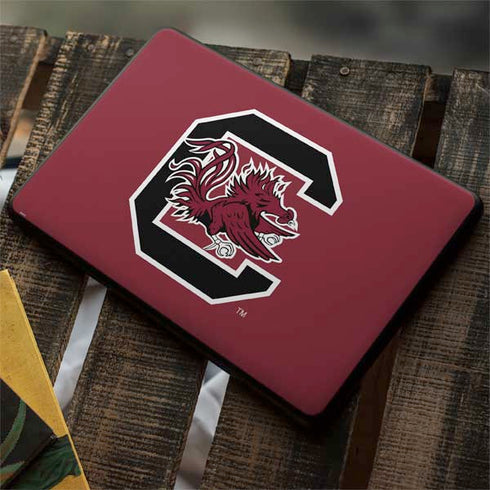 University of South Carolina Gamecocks Logo Red Google Pixelbook Go Skin